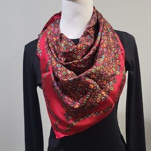 Vintage Perry Ellis Silk Scarf